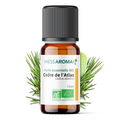 Huile essentielle Bio de Cèdre de L'Atlas