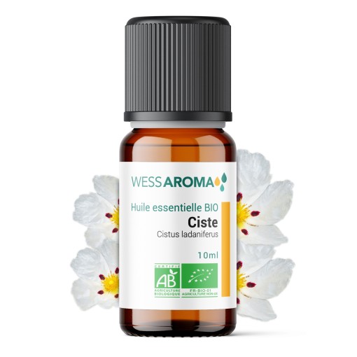 Huile essentielle Bio de Ciste Ladanifère