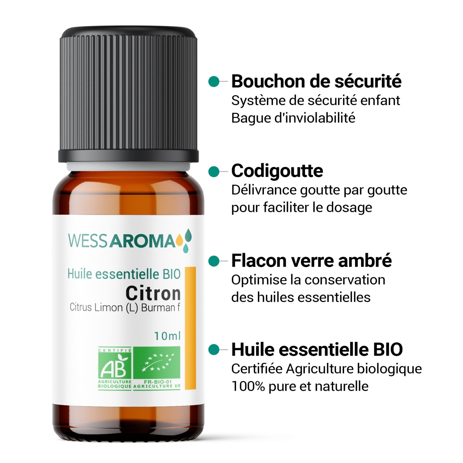 Notre flacon d'huile essentielle