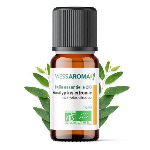 Huile Essentielle Bio d'Eucalyptus Citronné