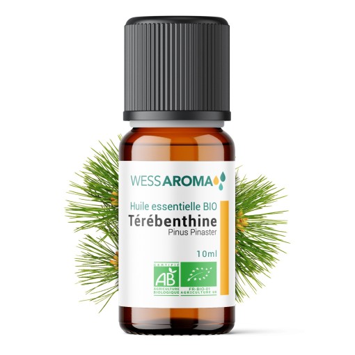 Huile essentielle Bio de Térébenthine (Pin maritime)