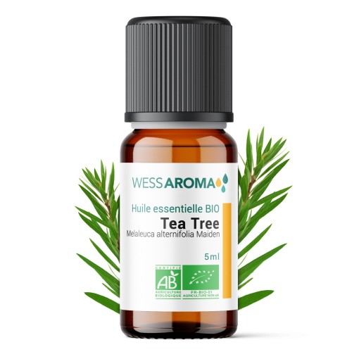 Huile essentielle Bio de Tea Tree (Arbre à thé)