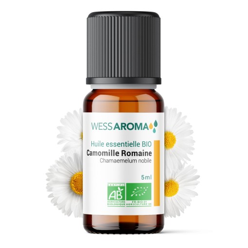 Huile essentielle Bio de Camomille Romaine