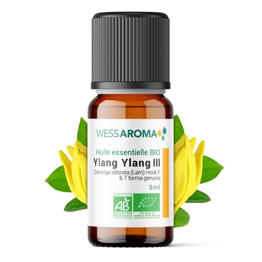 Huile essentielle Bio d'Ylang Ylang III