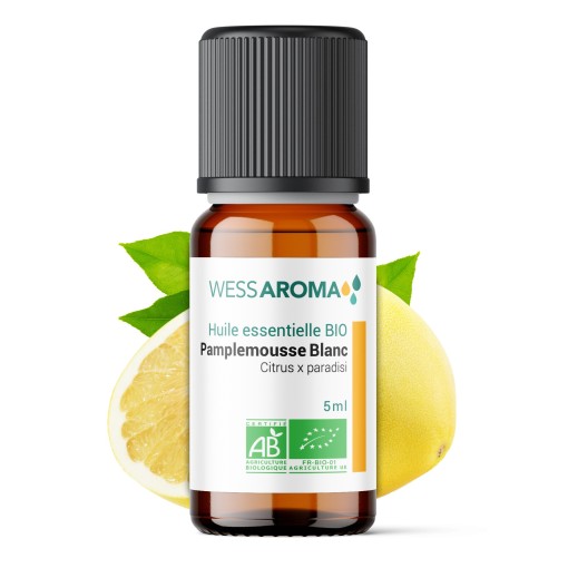 Huile essentielle Bio de Pamplemousse Blanc