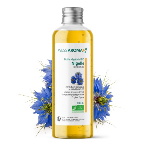 Huile végétale Bio de Nigelle