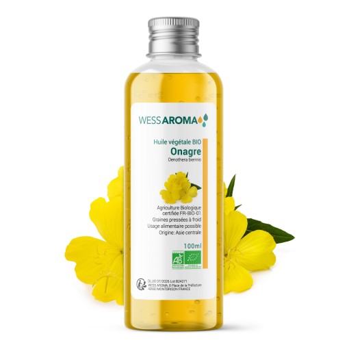 Huile végétale Bio d'Onagre