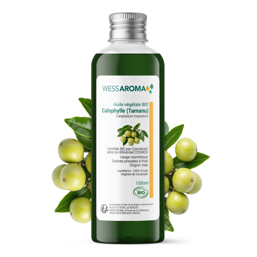 Huile végétale Bio de Calophylle (Tamanu)