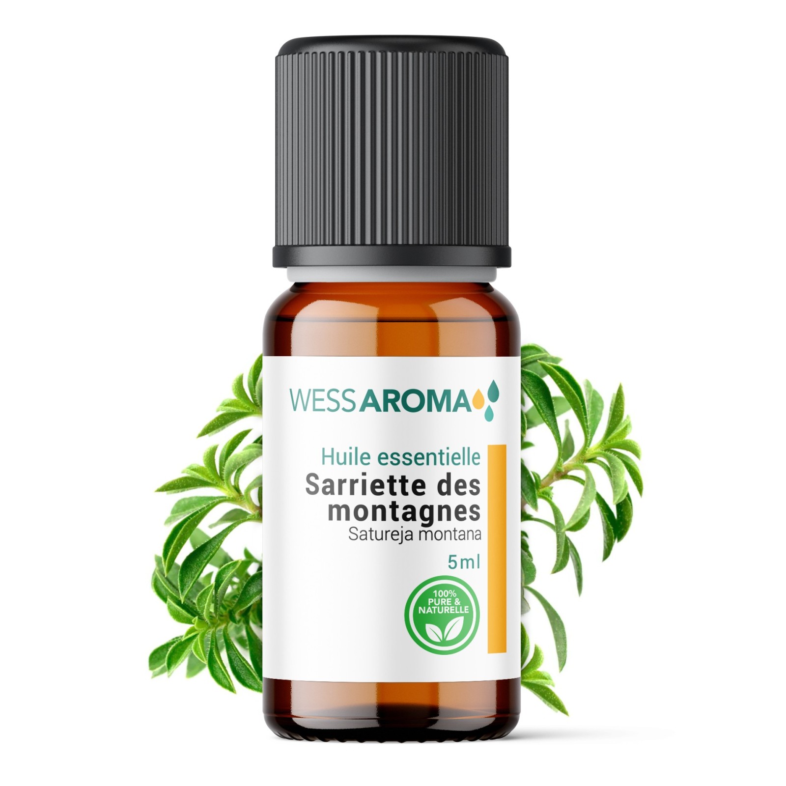 Huile essentielle de Sarriette des montagnes, 100% Pure et Naturelle