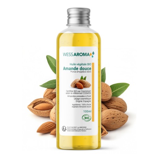 Huile végétale Bio d'Amande douce