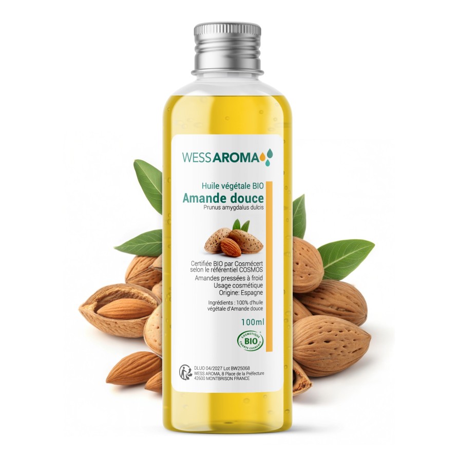Huile végétale Bio d'Amande douce