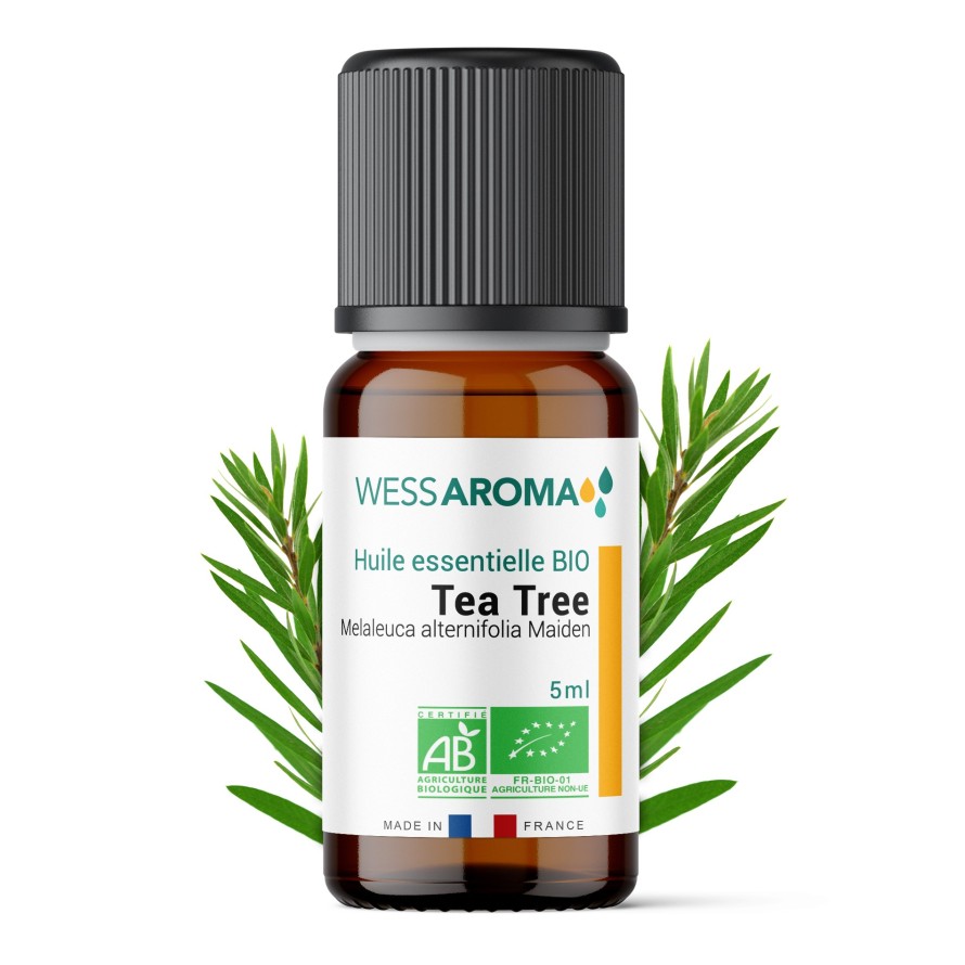 Huile essentielle Bio de Tea Tree (Arbre à thé) 5ml