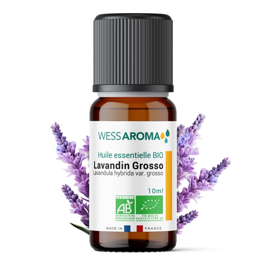 Huile essentielle Bio de Lavandin Grosso