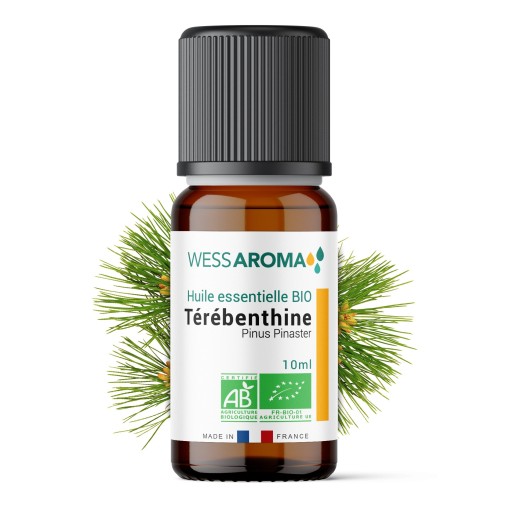 Huile essentielle Bio de Térébenthine (Pin maritime)