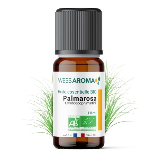 Huile essentielle Bio de Palmarosa