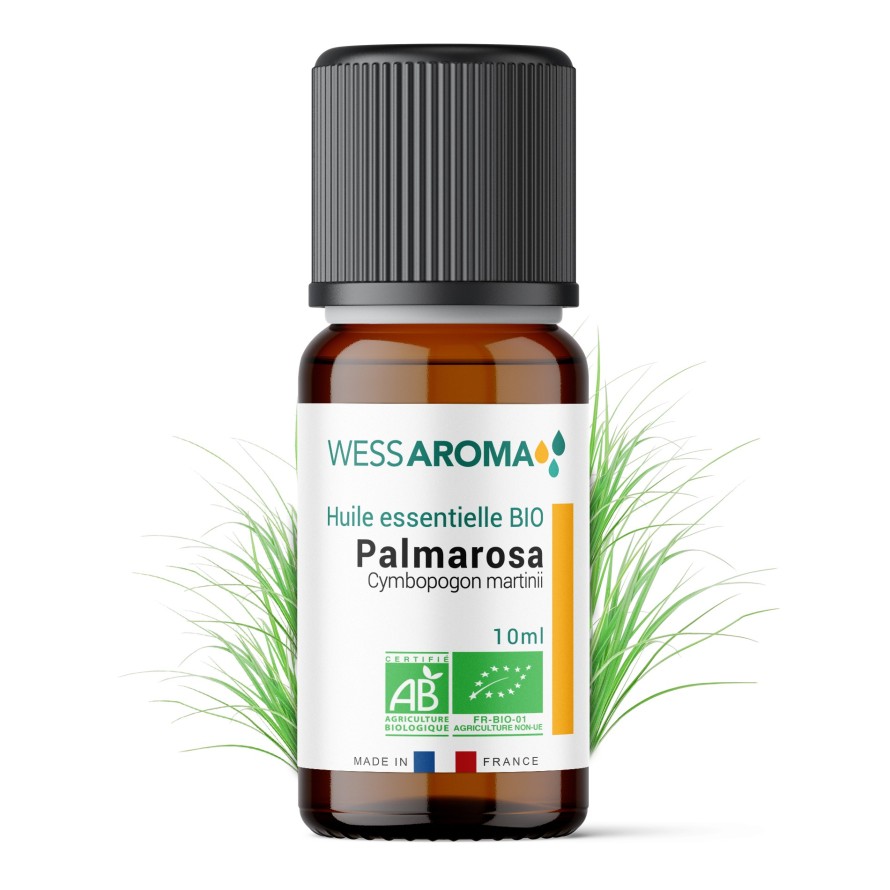Huile essentielle Bio de Palmarosa