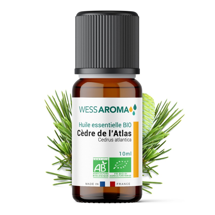 Huile essentielle Bio de Cèdre de L'Atlas