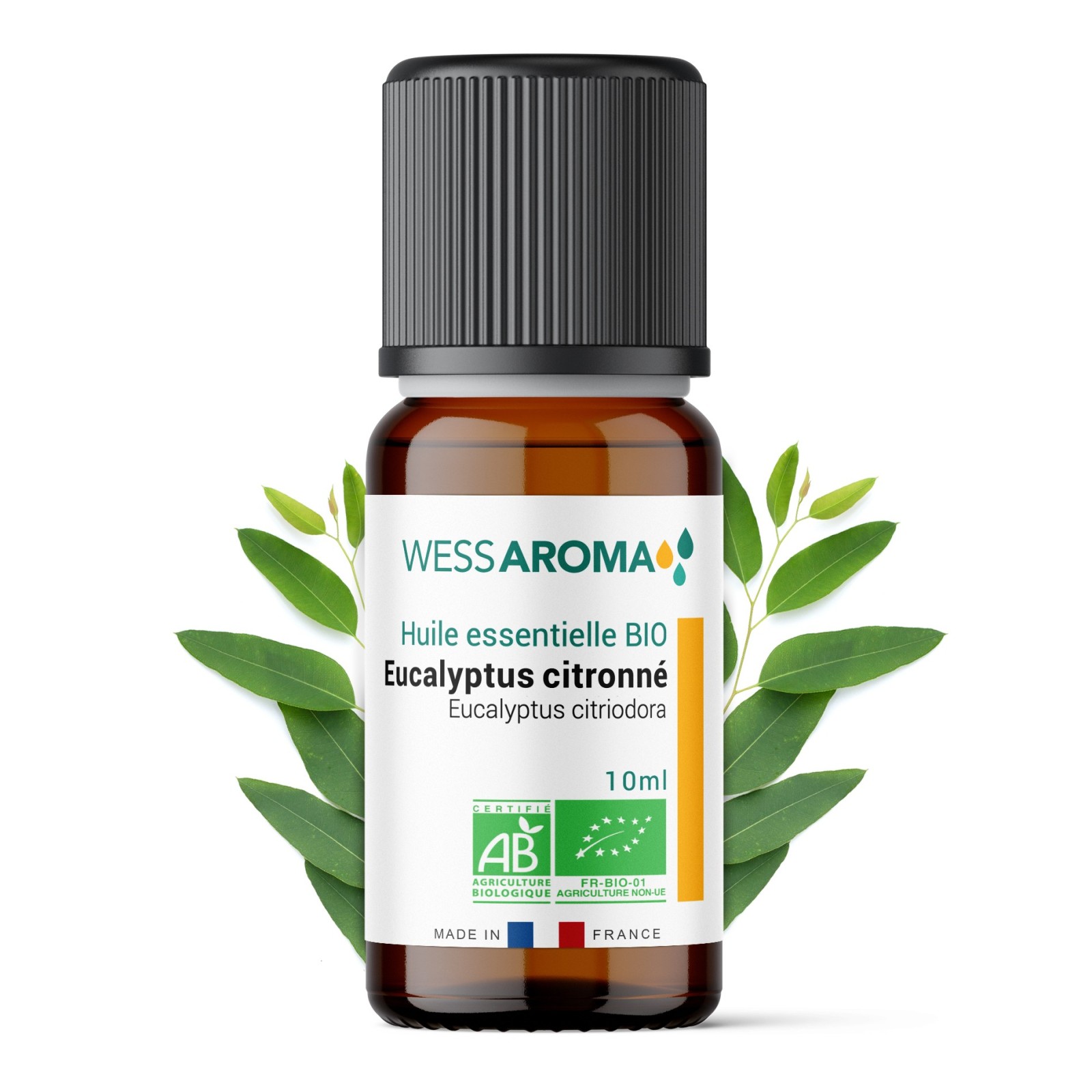 Huile Essentielle Bio d'Eucalyptus Citronné