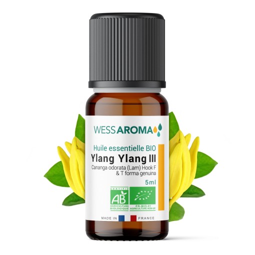 Huile essentielle Bio d'Ylang Ylang III 5ml