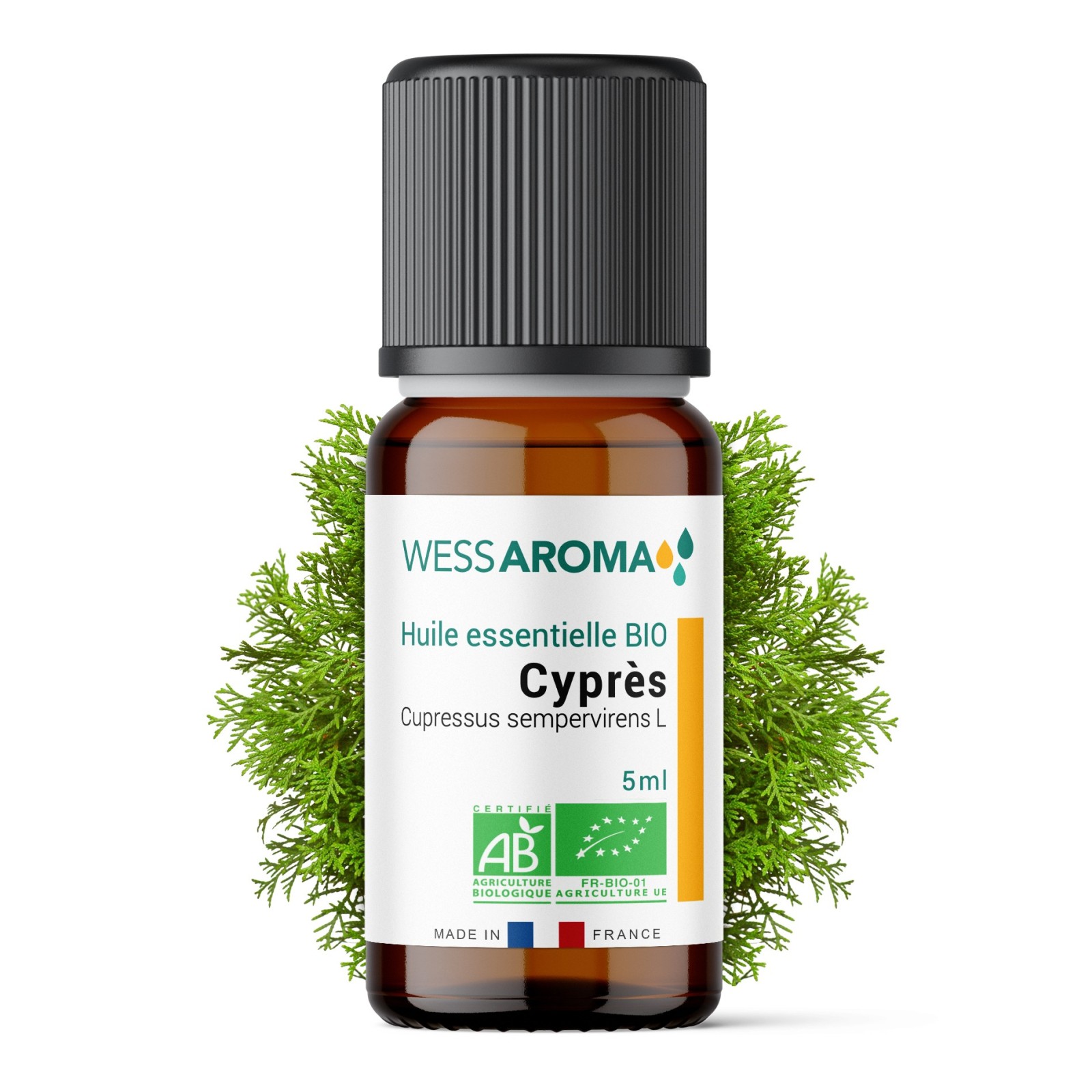 Huile essentielle Bio de Cyprès 5ml