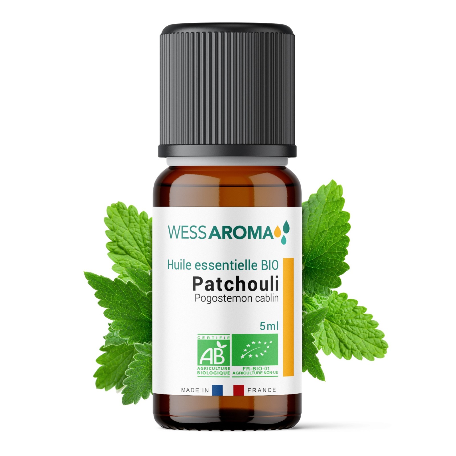 Huile essentielle Bio de Patchouli 5ml