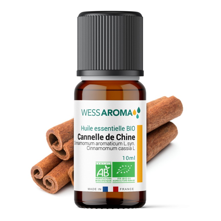 Huile essentielle Bio de Cannelle de Chine