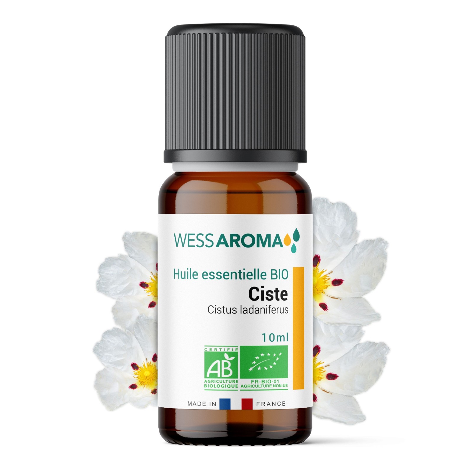 Huile essentielle Bio de Ciste Ladanifère