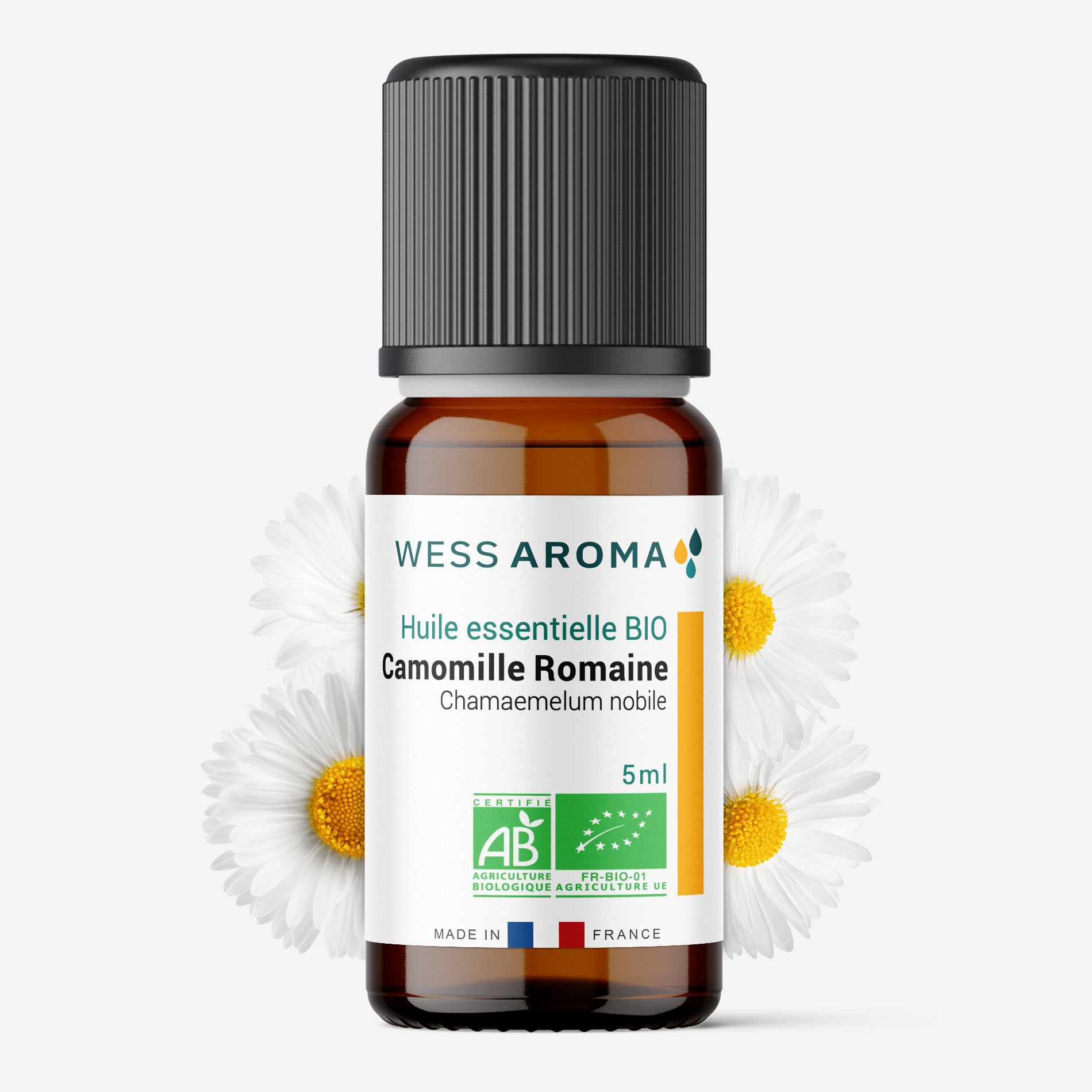 Huile essentielle Bio de Camomille Romaine