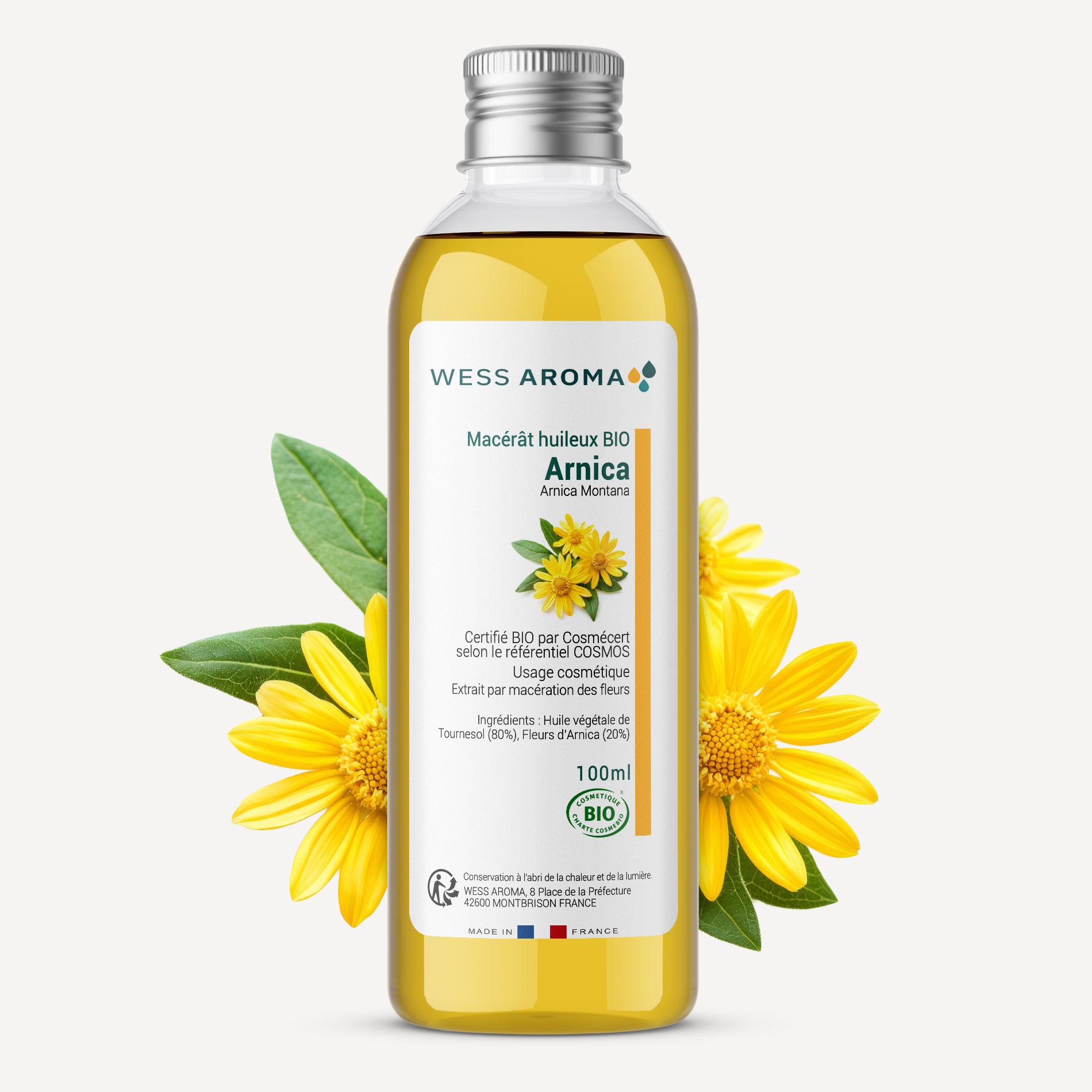 Macérât huileux Bio d'Arnica
