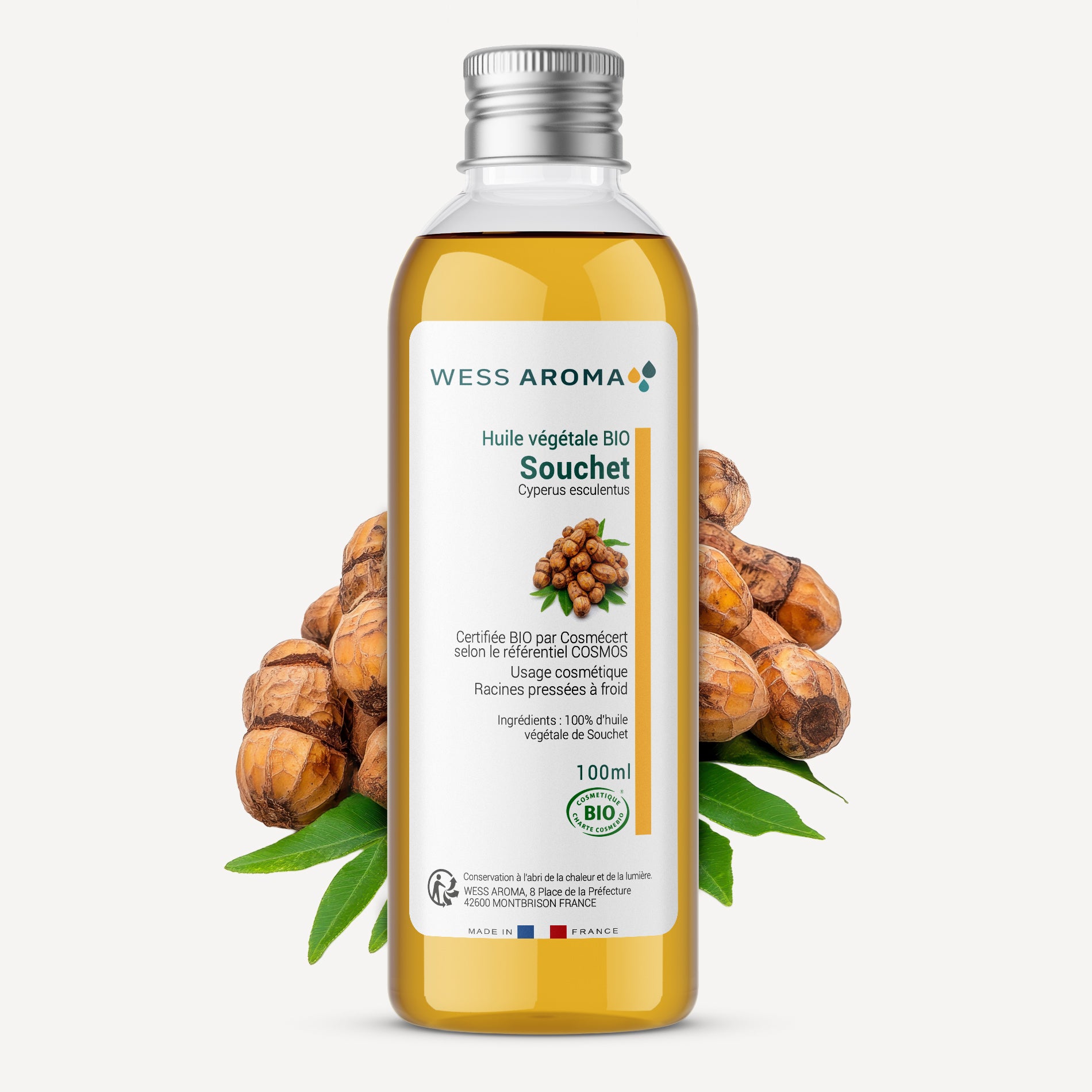Huile végétale Bio de Souchet