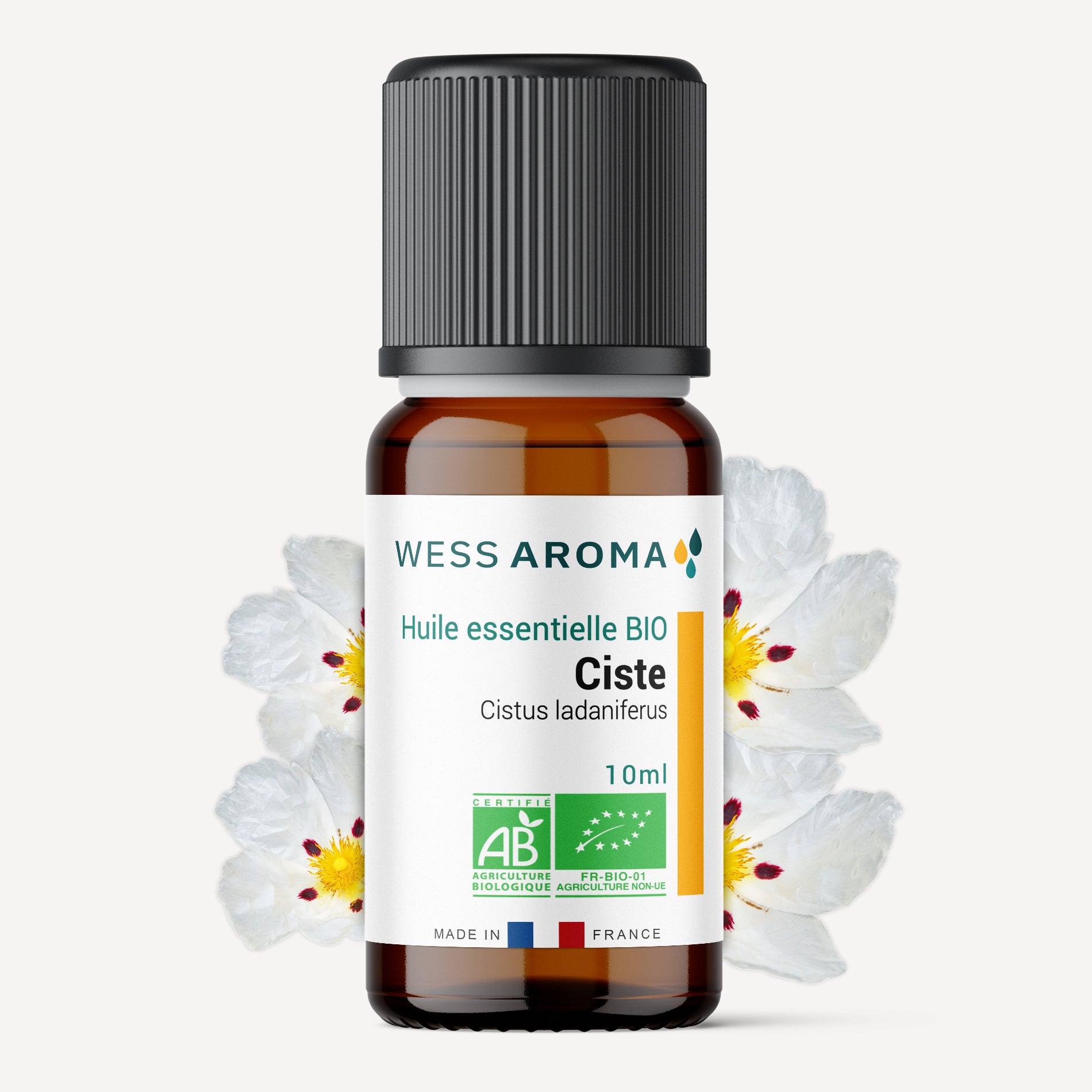 Huile essentielle Bio de Ciste Ladanifère