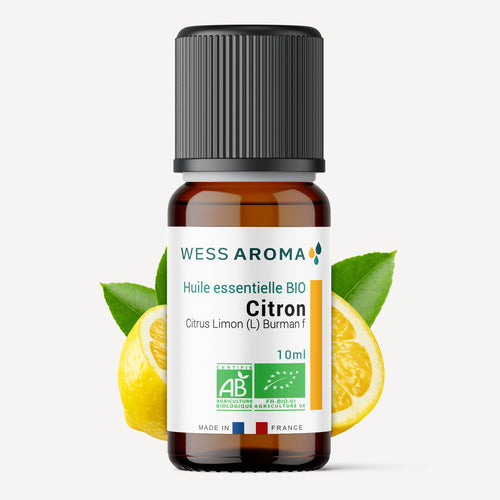 Huile essentielle Bio de Citron