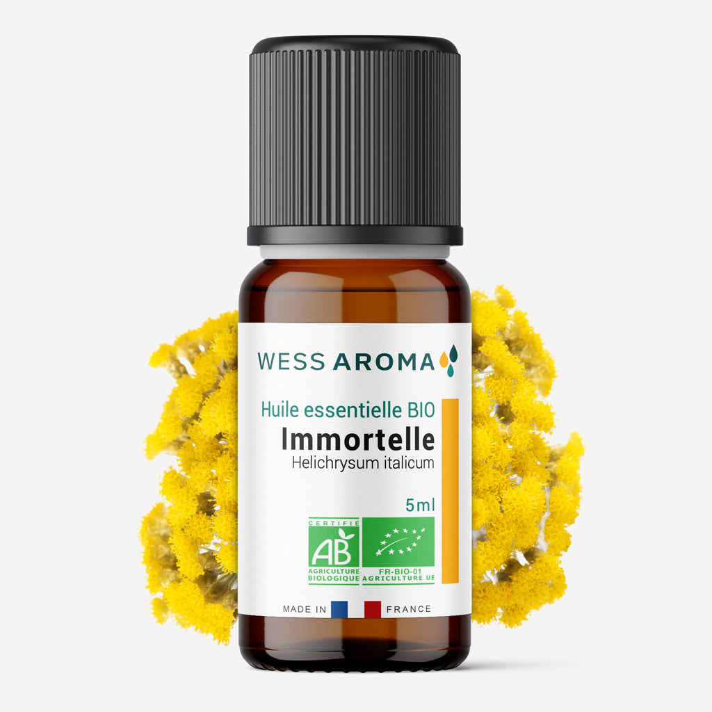 Huile essentielle Bio d'Immortelle origine France