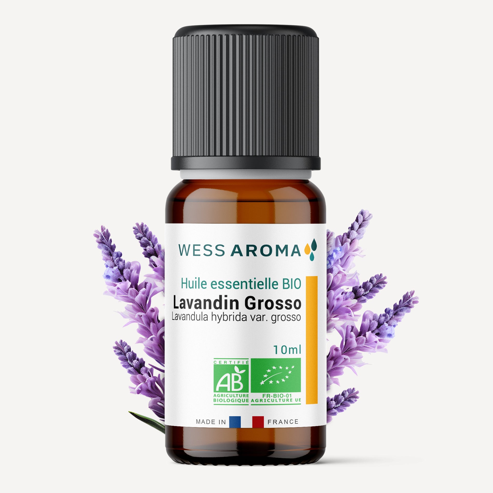Huile essentielle Bio de Lavandin Grosso