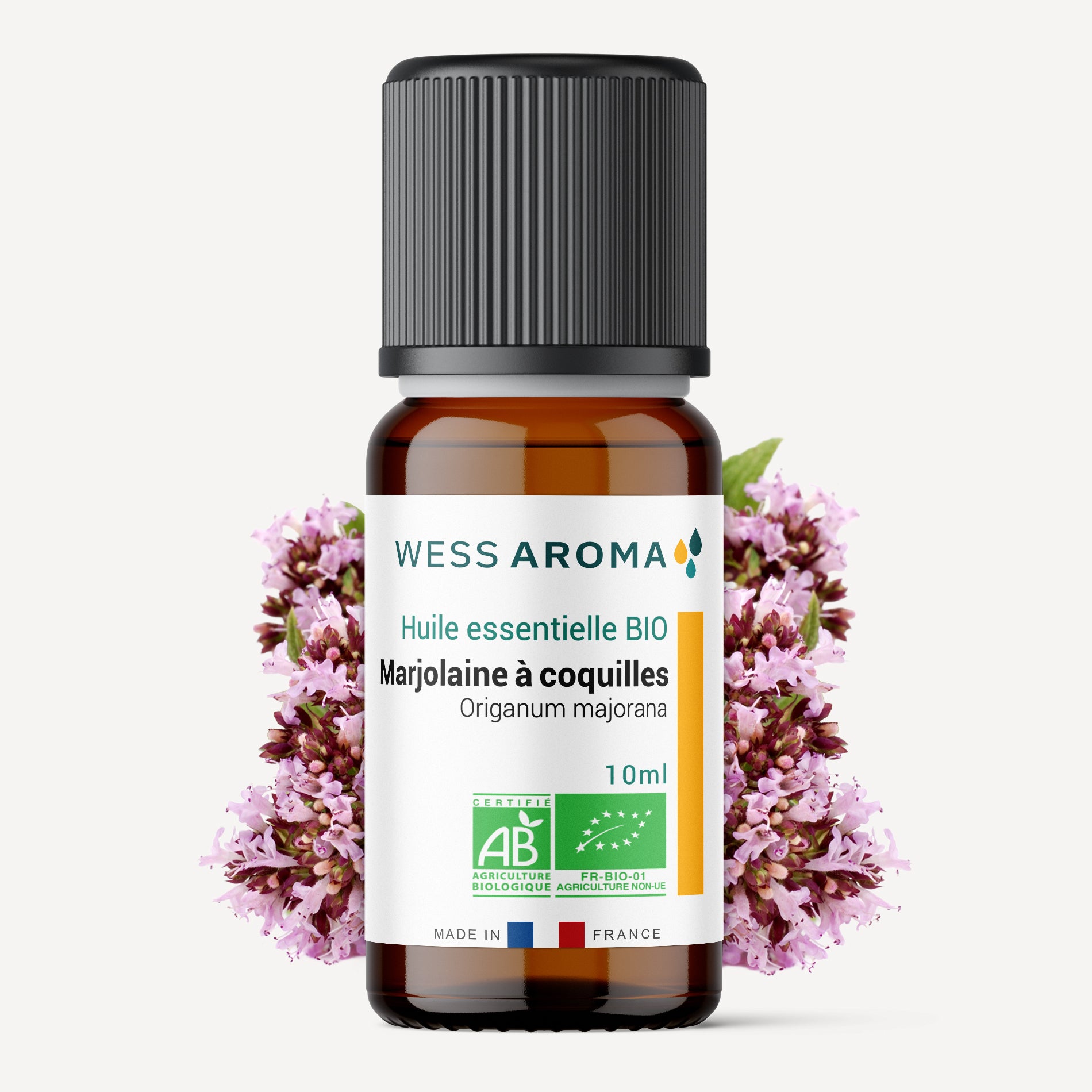 Huile essentielle Bio de Marjolaine à coquilles
