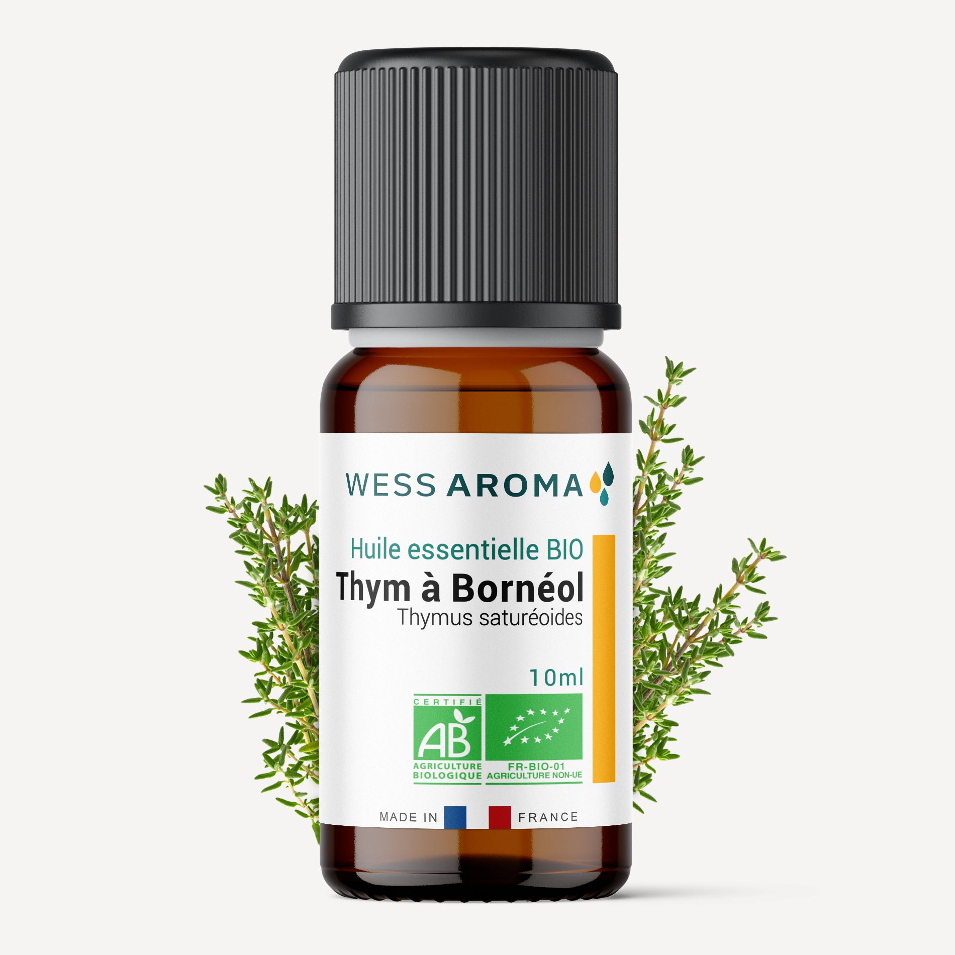 Huile essentielle Bio de Thym à Bornéol
