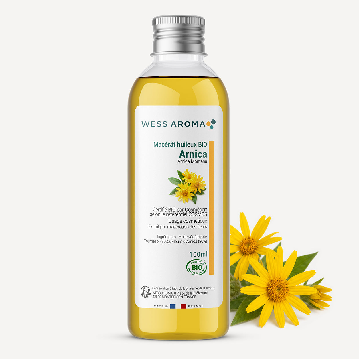 Macérât huileux Bio d'Arnica