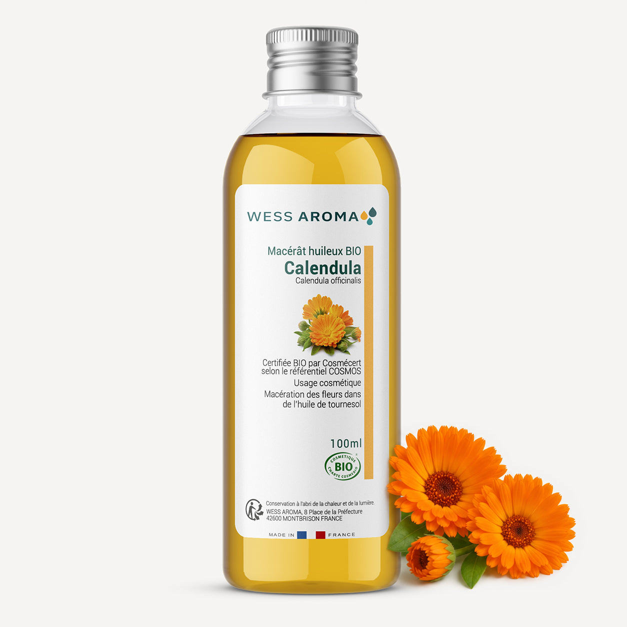Macérât huileux Bio de Calendula